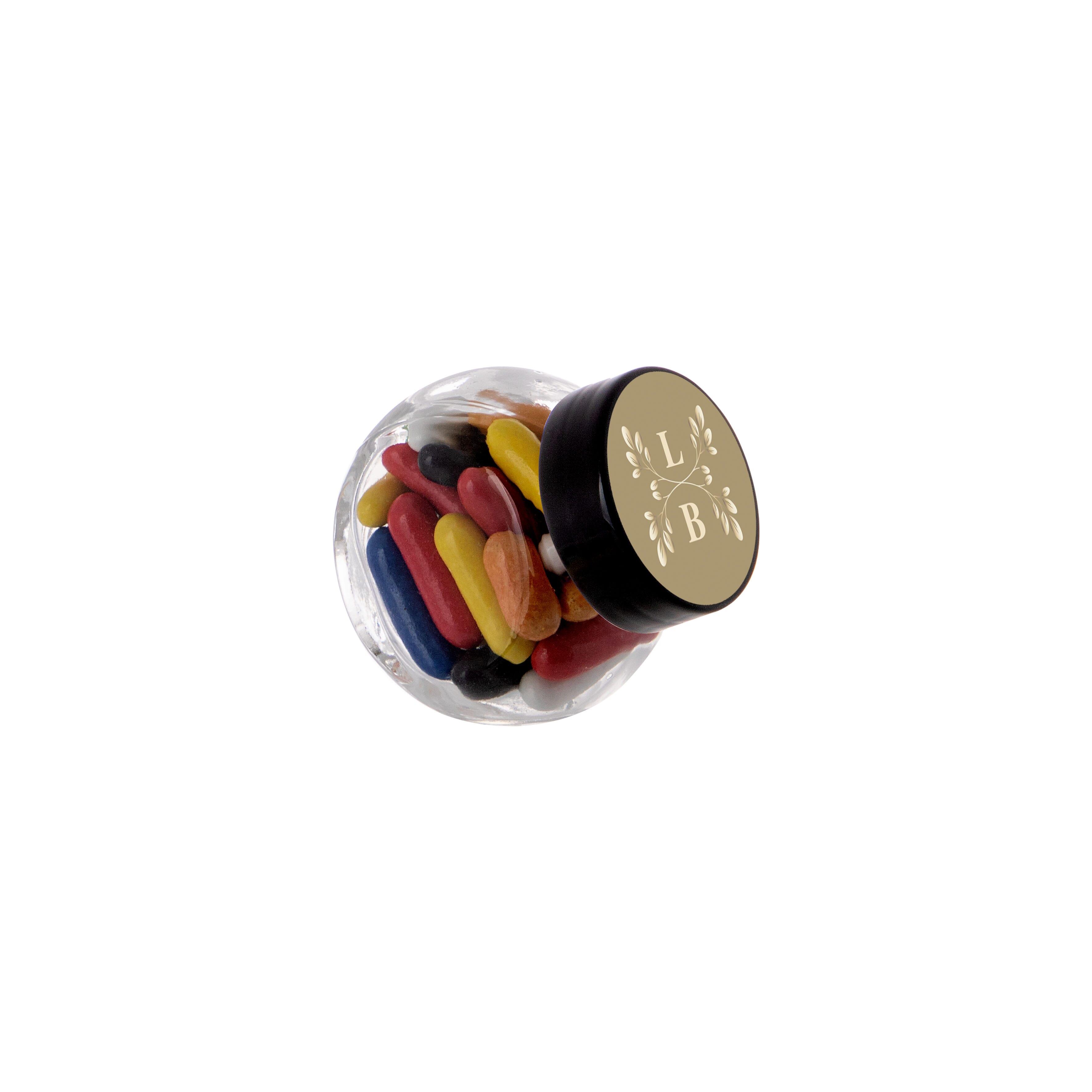Transparent/Schwarz