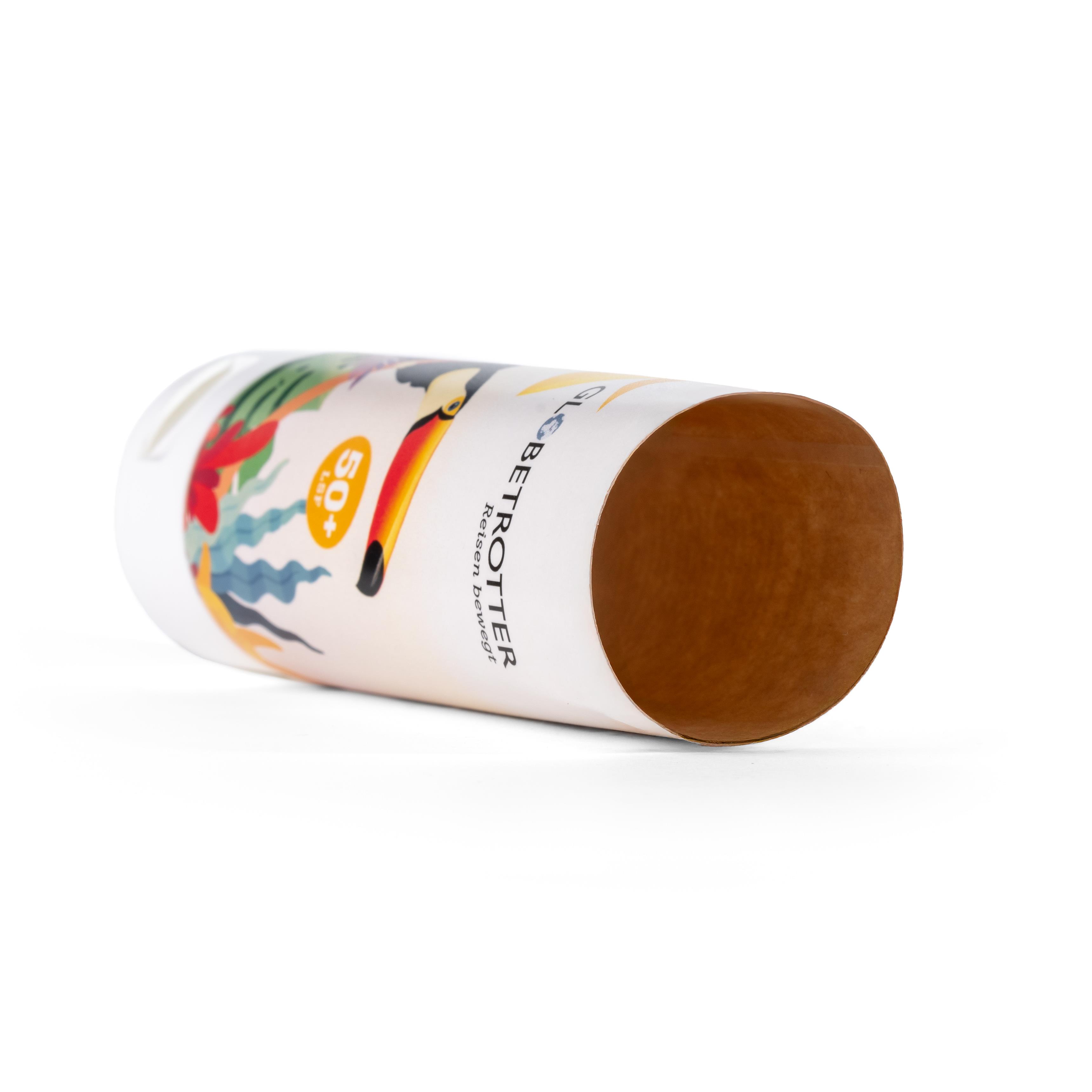 50ml Papier Tube - Sensitiv Sonnenmilch LSF 50