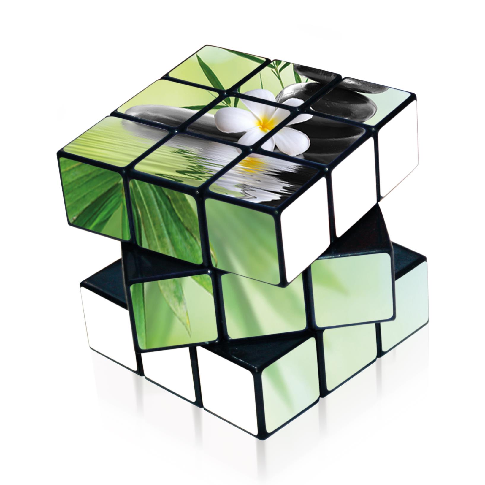 Zauberwürfel – der Klassiker 3x3 57 mm - mit Druck auf allen Seiten